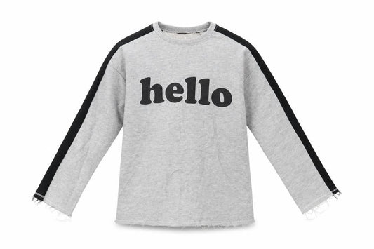 Zara Girls Grey   Pullover Jumper Size 8 Years