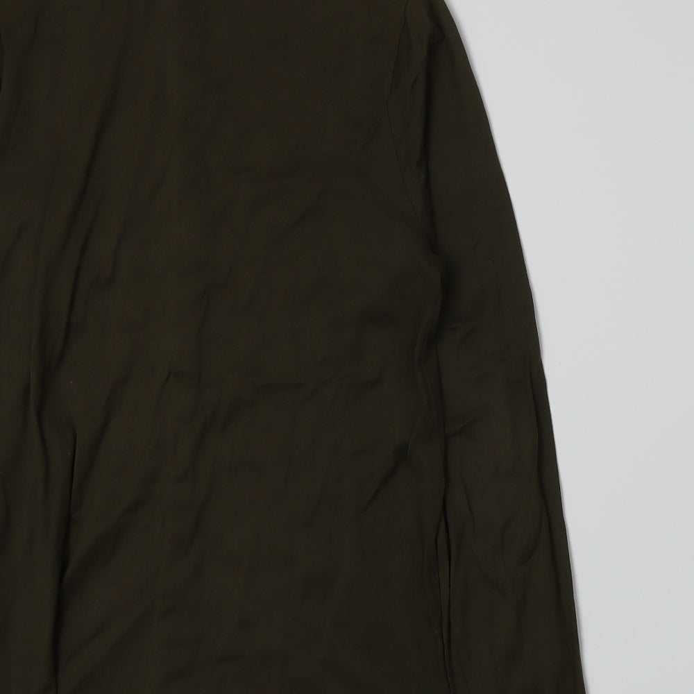 River Island Mens Green    Polo Size S