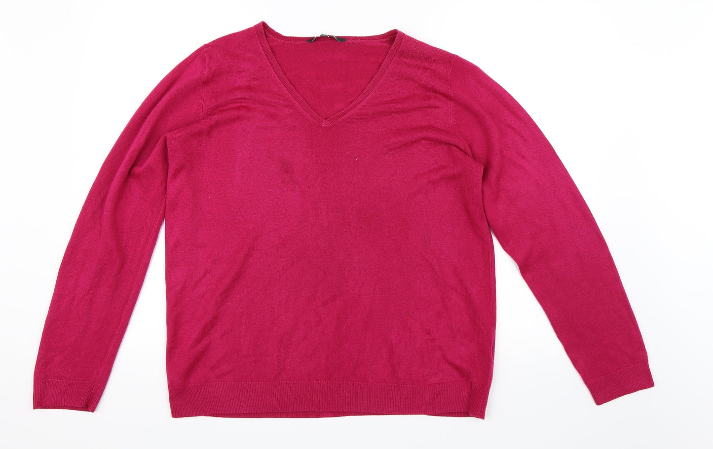 Le Bon Marché Womens Pink   Pullover Jumper Size 16