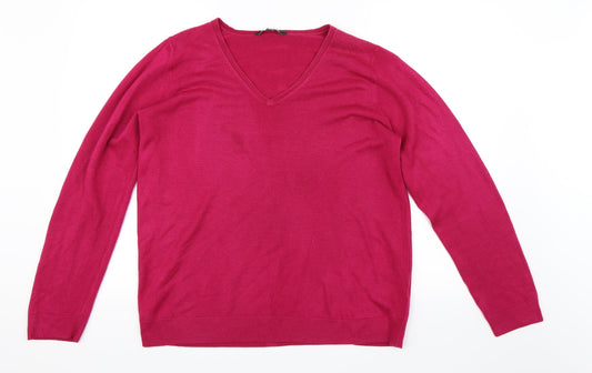 Le Bon Marché Womens Pink   Pullover Jumper Size 16