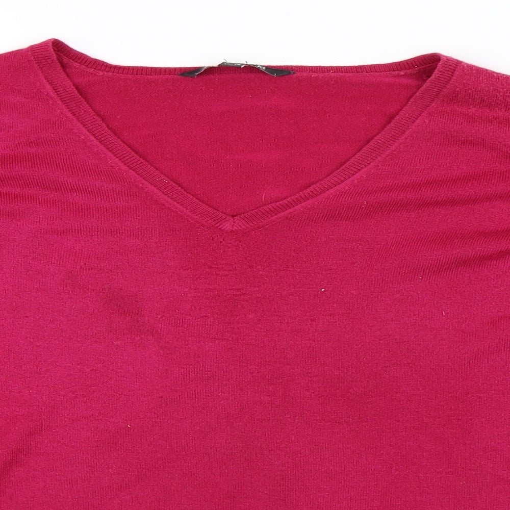 Le Bon Marché Womens Pink   Pullover Jumper Size 16