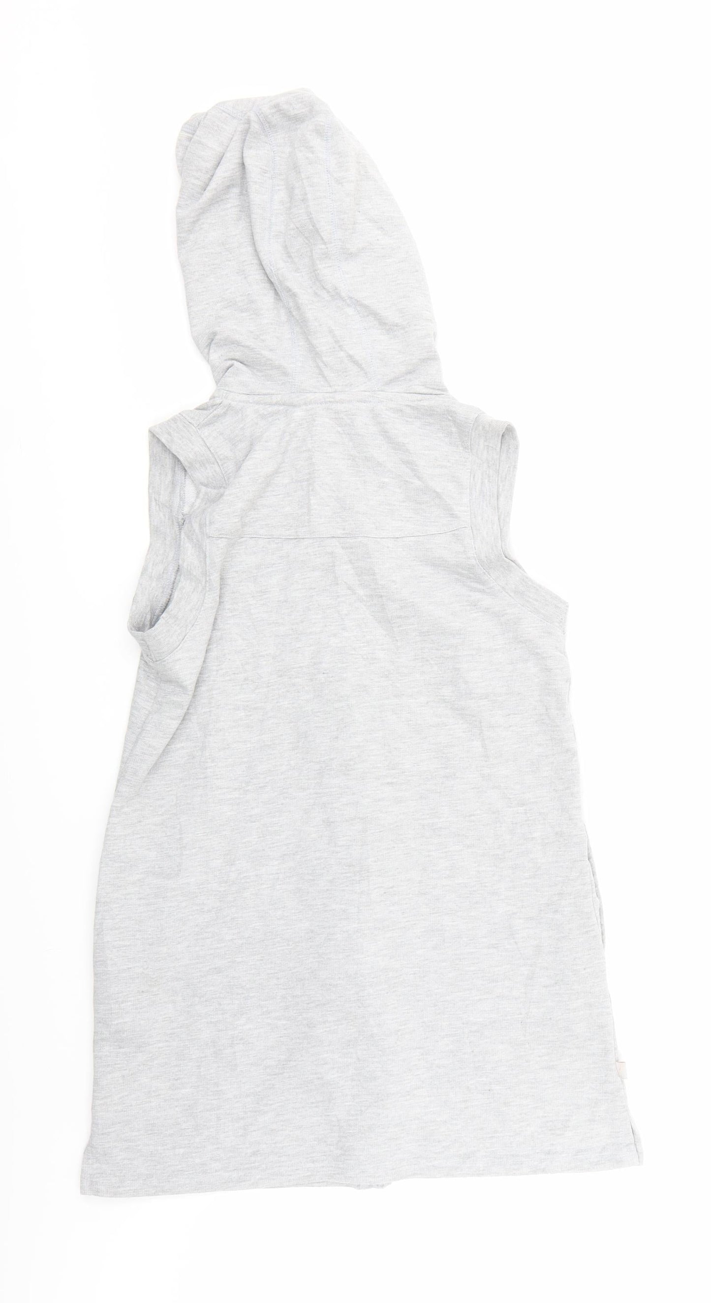LA Gear Womens Grey   Full Zip Hoodie Size 8