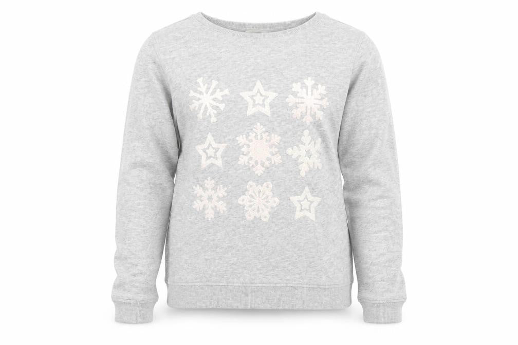 H&M Girls Grey   Pullover Sweatshirt Size 15 Years