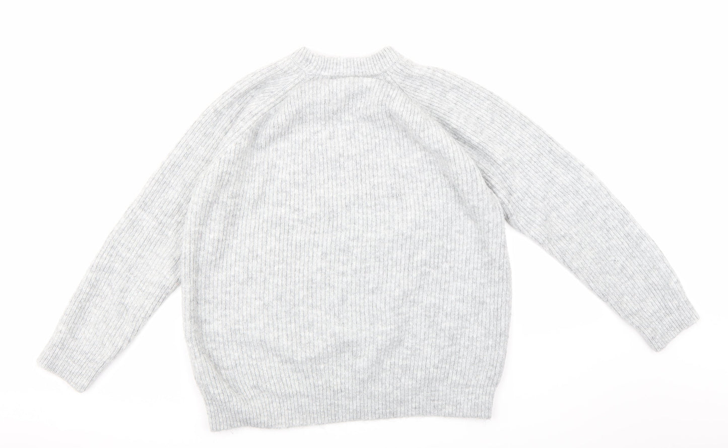 Primark Womens Grey  Knit Pullover Jumper Size L