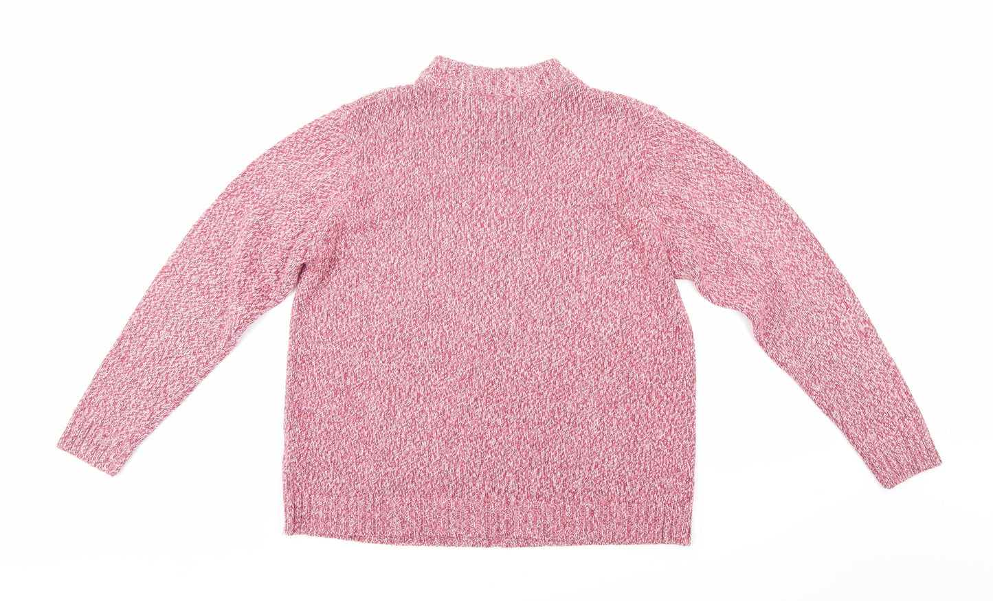 Akal Womens Pink  Knit Pullover Jumper Size M
