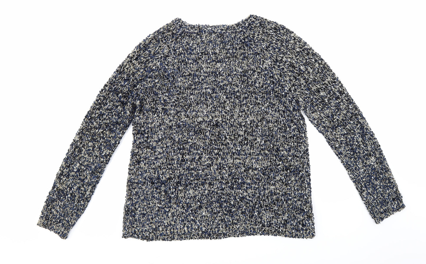 Peacocks Womens Blue  Knit Pullover Jumper Size L