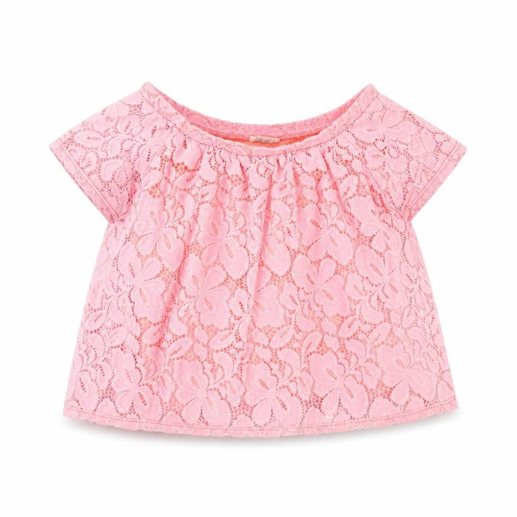 River Island Girls Pink   Tunic Blouse Size 9-10 Years