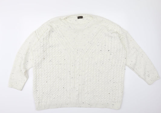 Originals Womens Ivory   Pullover Jumper Size XL