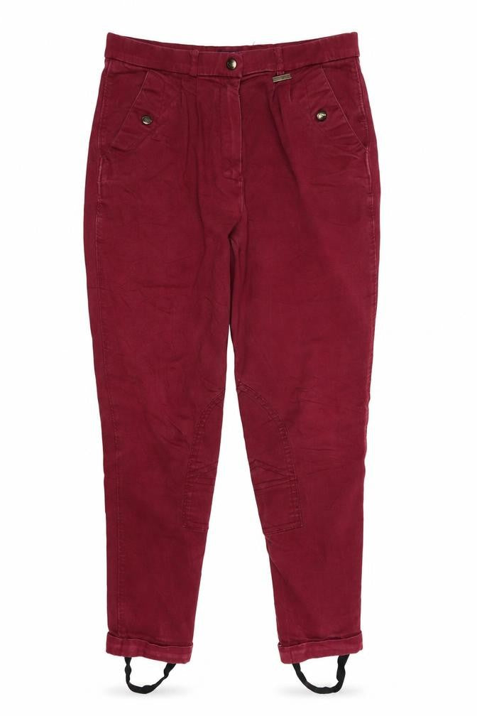 Dublin Womens Red  Denim Skinny Jeans Size 12 L29 in