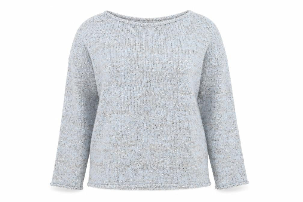 George Womens Blue  Knit Pullover Jumper Size 16