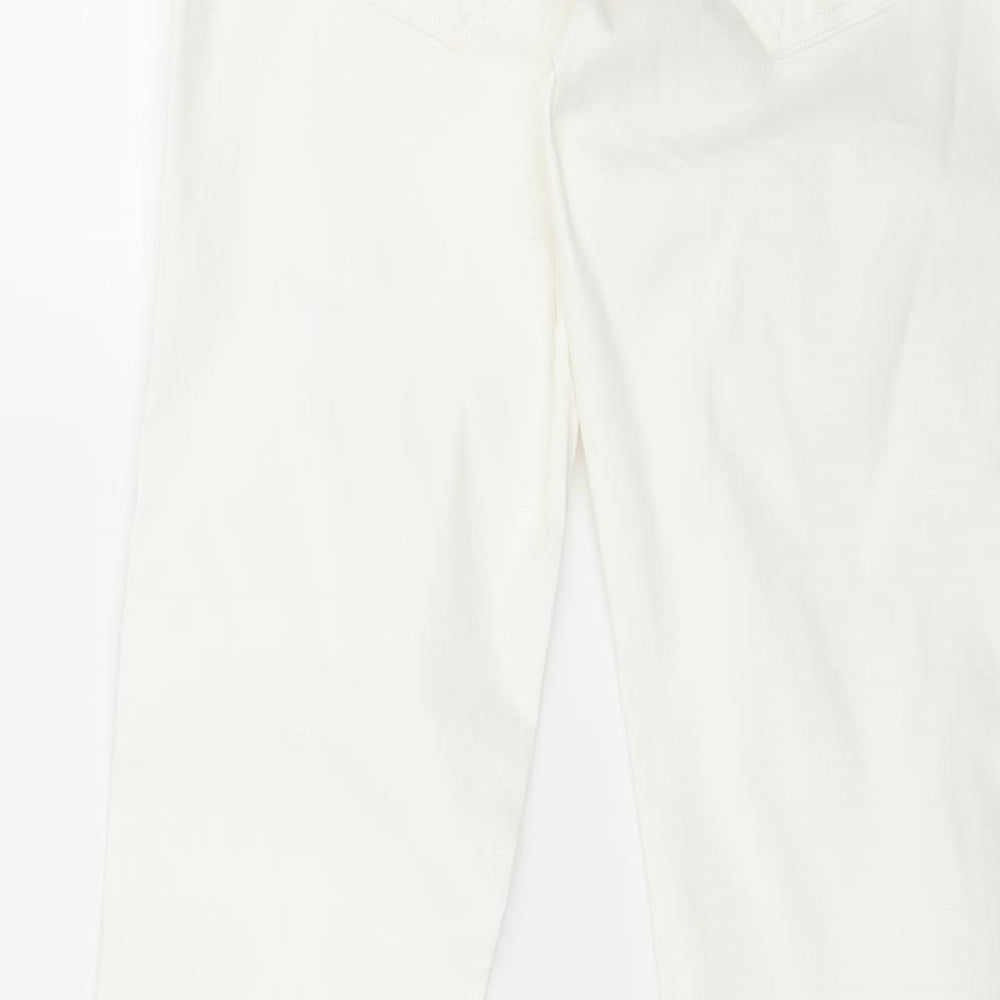 H&M Womens White  Denim Skinny Jeans Size 29 in L32 in