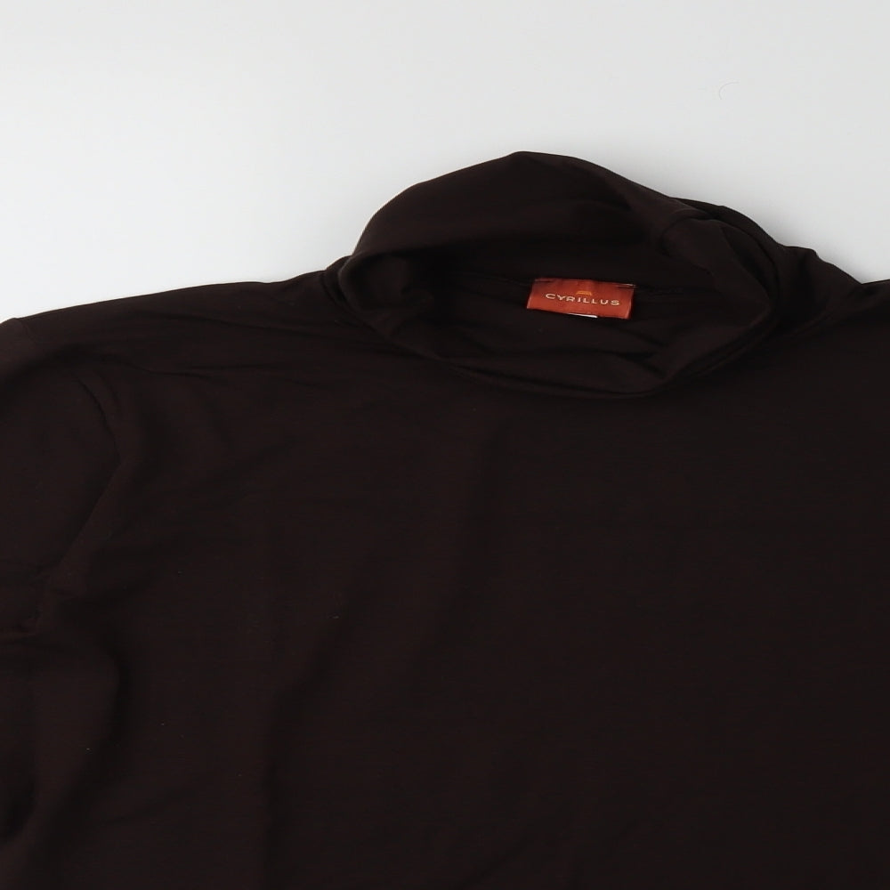 cryillus Womens Brown   Basic T-Shirt Size L