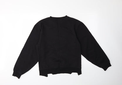 Back view of Primark women’s beige pullover sweatshirt, size UK 8, - cheat day