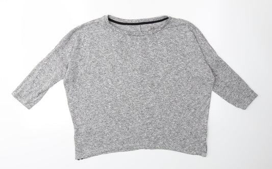Primark Womens Grey  Knit Pullover Jumper Size 10