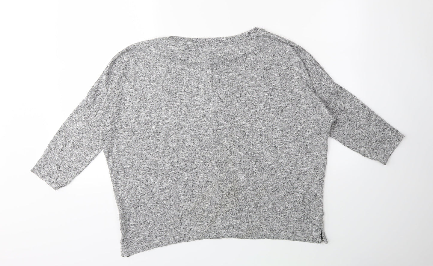Primark Womens Grey  Knit Pullover Jumper Size 10