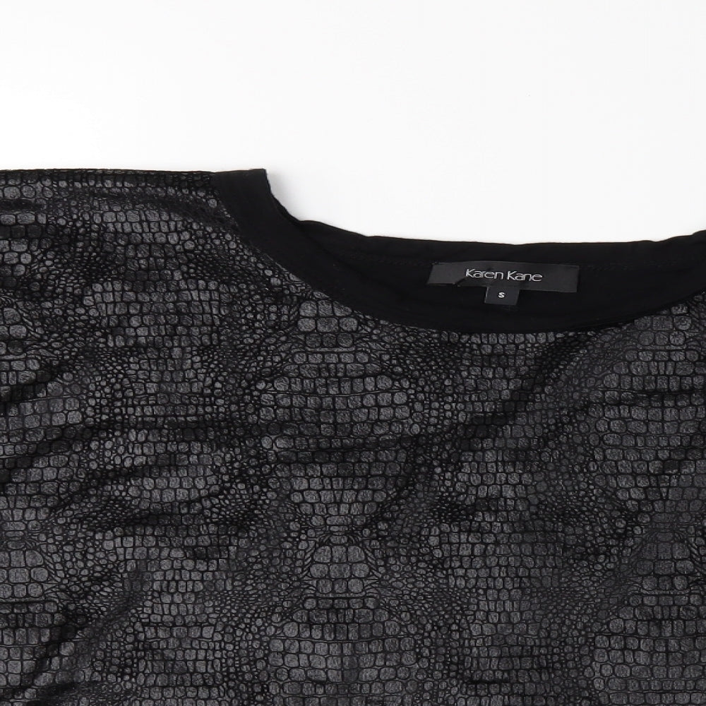 Karen Kane Womens Black   Basic Blouse Size S
