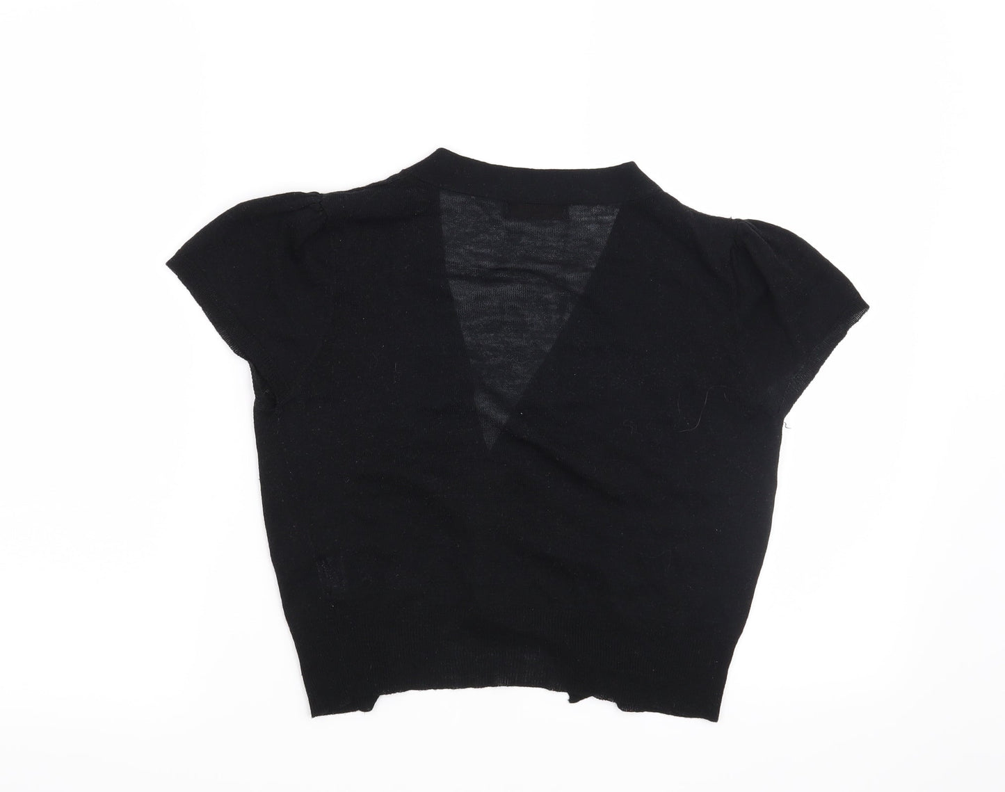 Missy Womens Black   Cardigan Jumper Size M