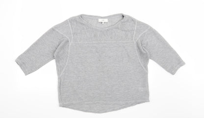 Additional front view of Next women’s grey jumper, size UK 14