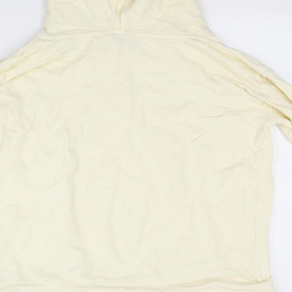Miss Selfridge Womens White   Pullover Hoodie Size M