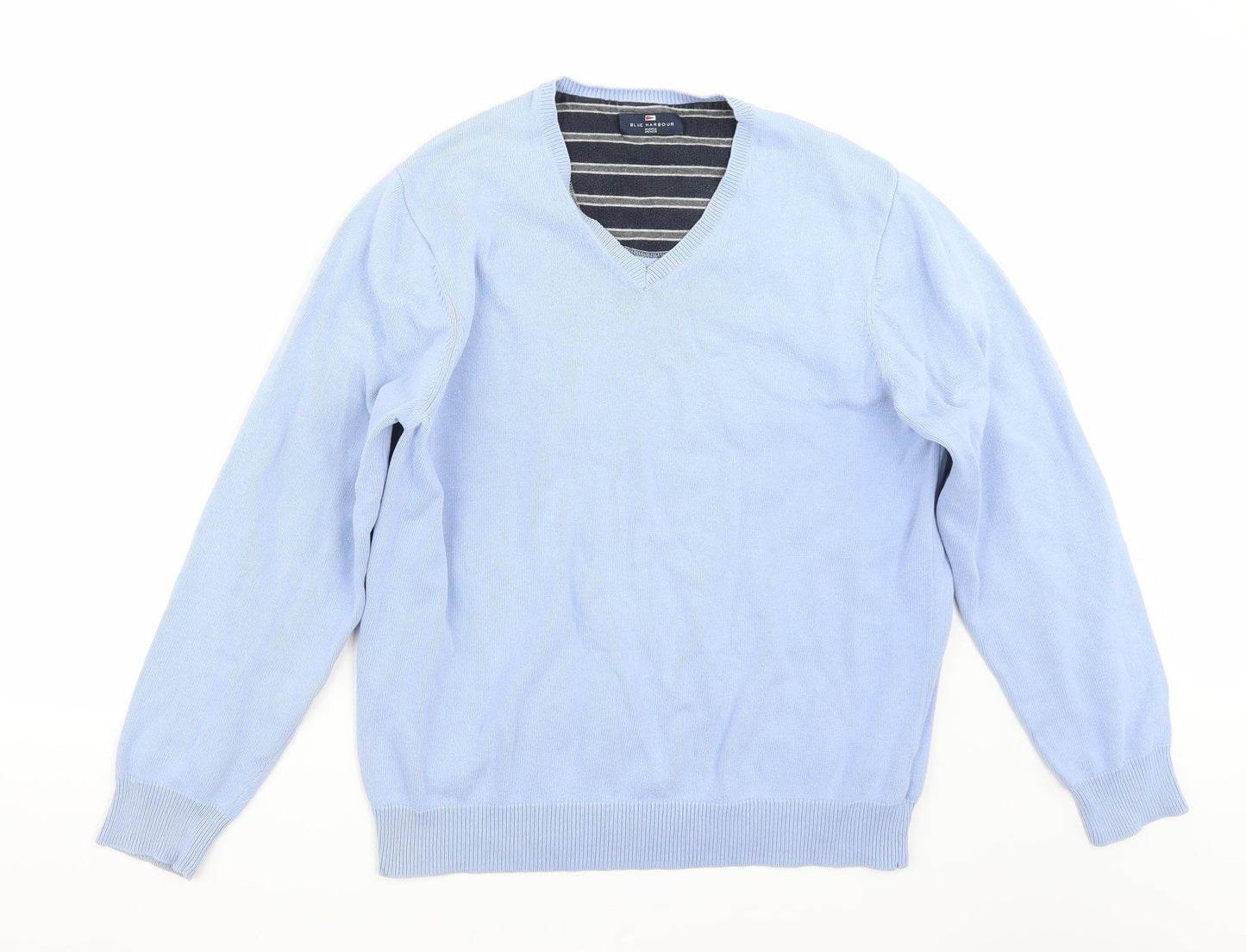 Marks and Spencer Womens Blue   Pullover Jumper Size L
