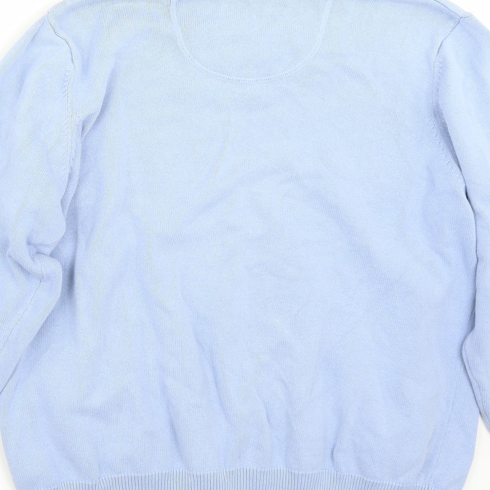 Marks and Spencer Womens Blue   Pullover Jumper Size L