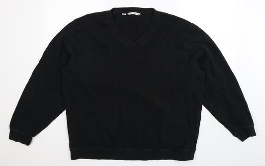 Cutter & Buck Mens Black   Pullover Sweatshirt Size L