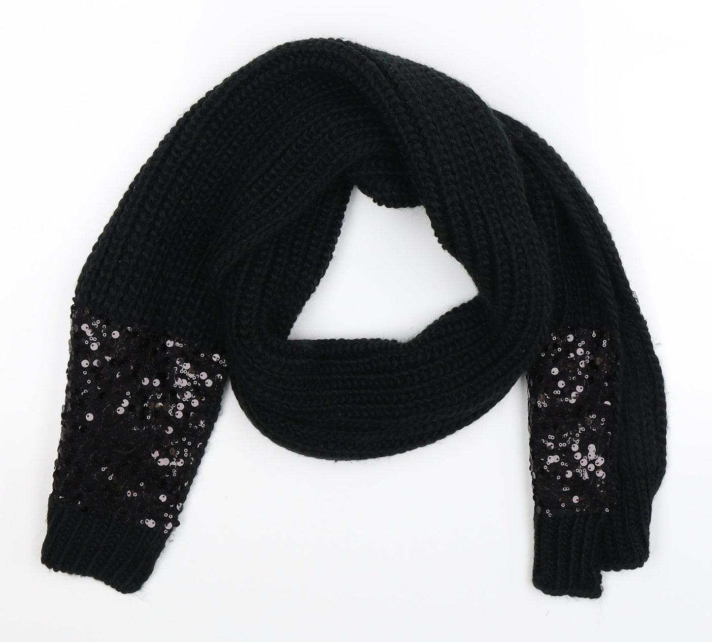 Kaleidoscope Womens Black  Knit  Scarf
