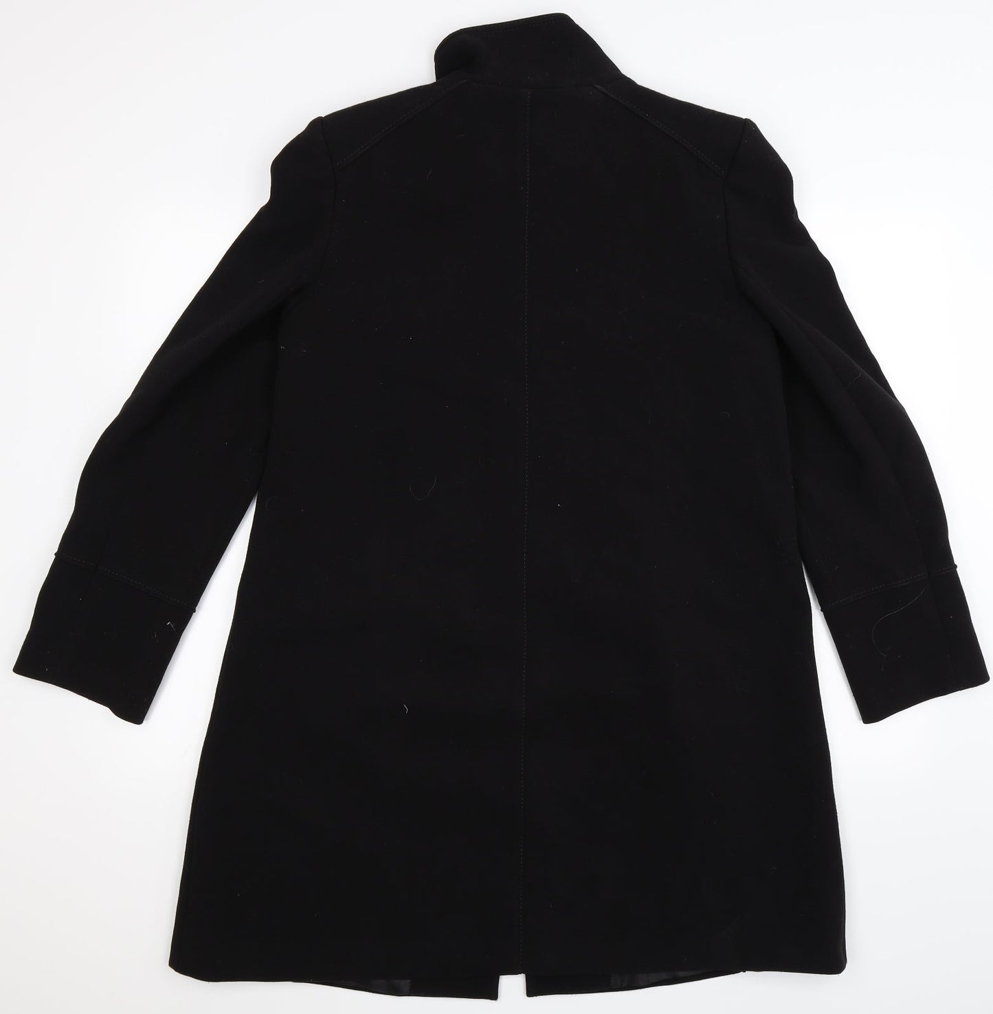 BHS Womens Black   Overcoat Coat Size 12
