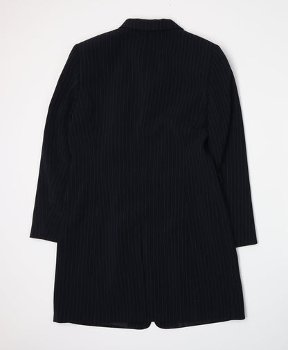 Back view of Gerry Weber women’s blue spotted jacket suit jacket, size UK 12