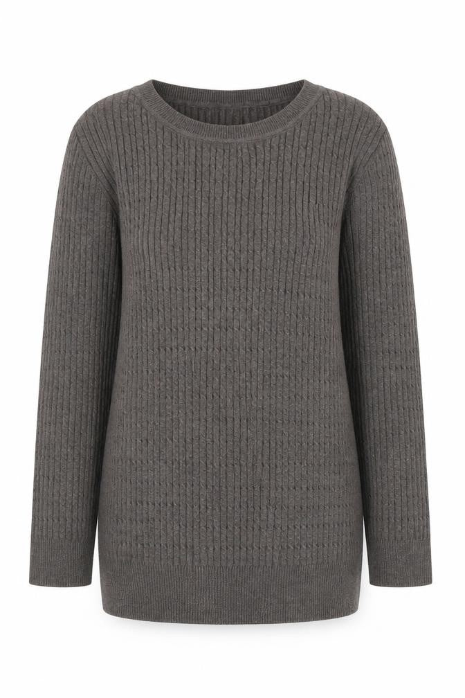 Country Casuals Womens Brown Knit Pullover Jumper Size M