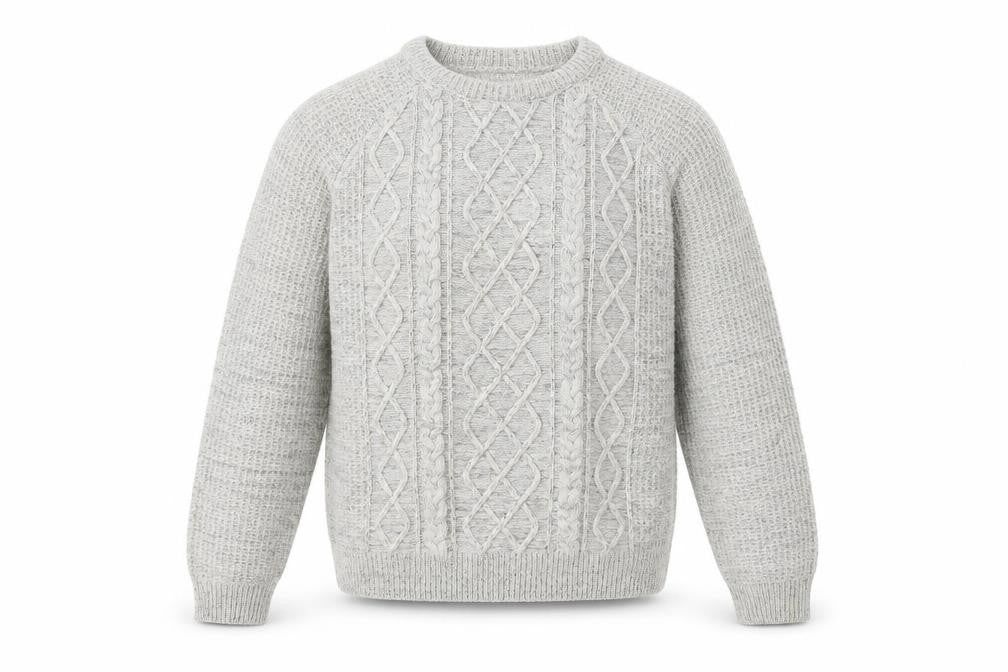 Cedarwood State Mens Grey Knit Pullover Jumper Size S