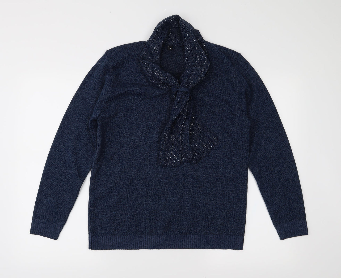 Preworn Womens Blue  Knit Pullover Jumper Size M