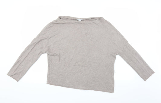Amisu Womens Brown   Pullover Jumper Size S  - Assymetric