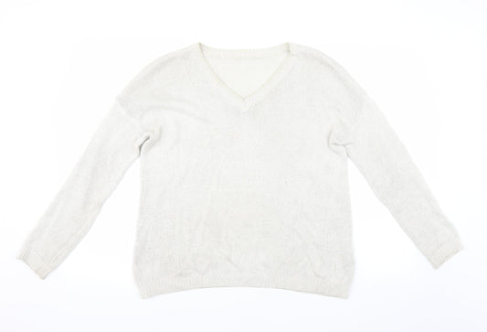 Preworn Womens Beige   Pullover Jumper Size S