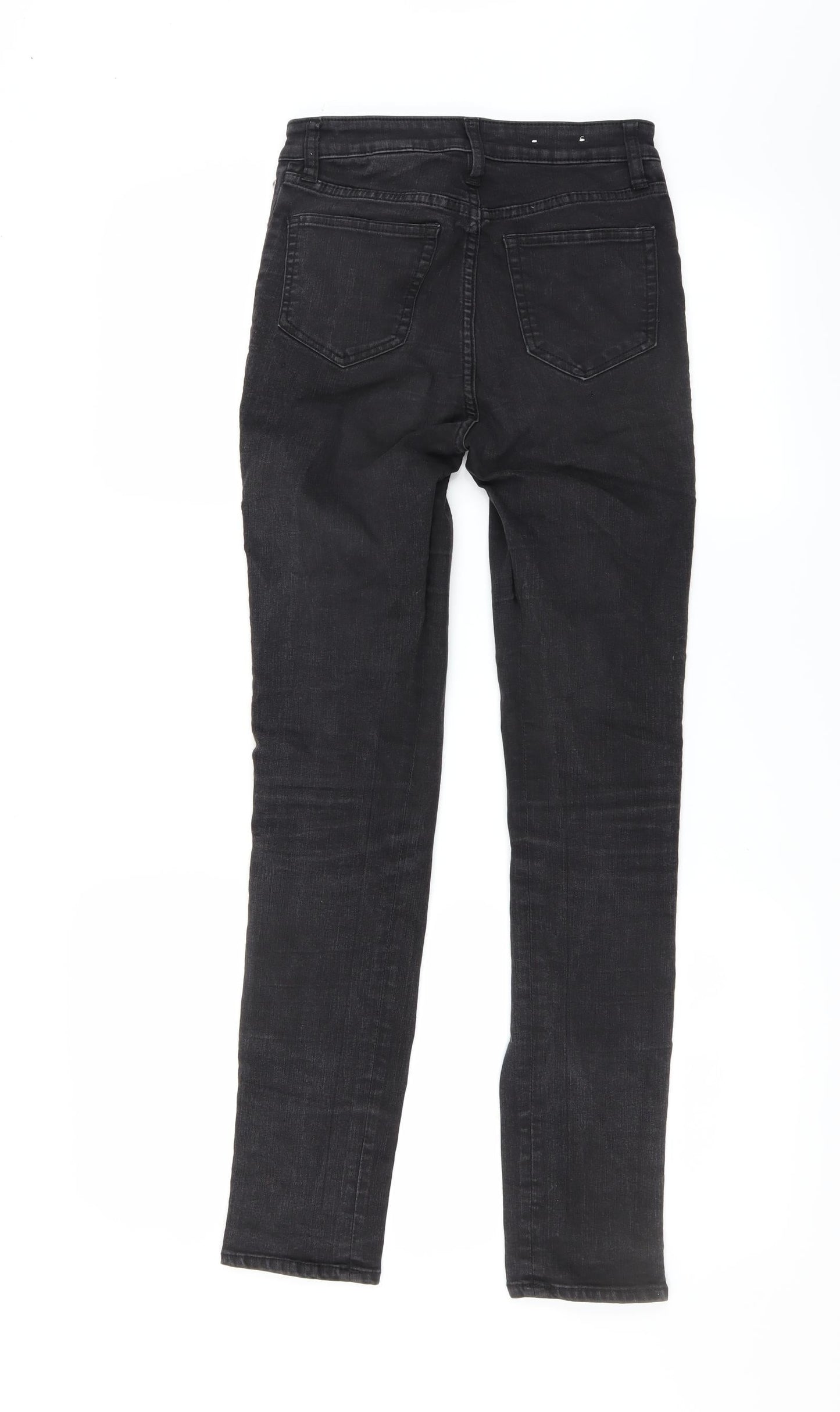 H&M Womens Black   Skinny Jeans Size 8 L30 in