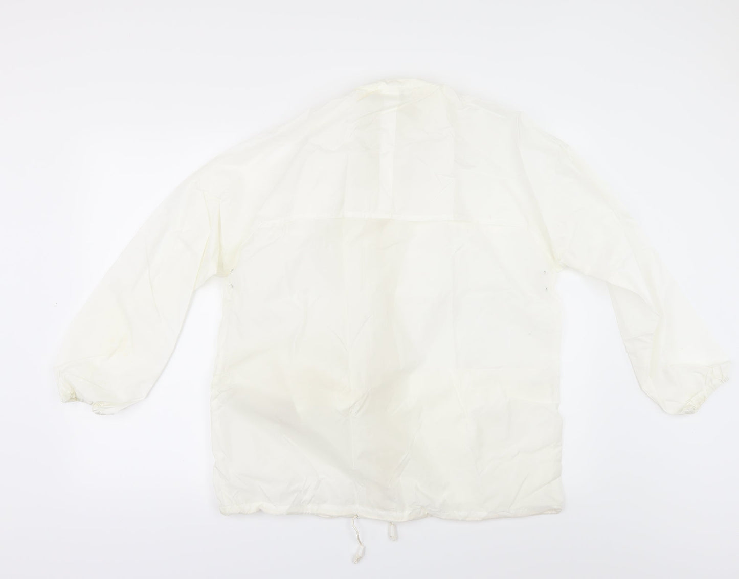 RISING GLORY Womens Ivory   Parka Jacket Size 18  - Parka in a Pocket