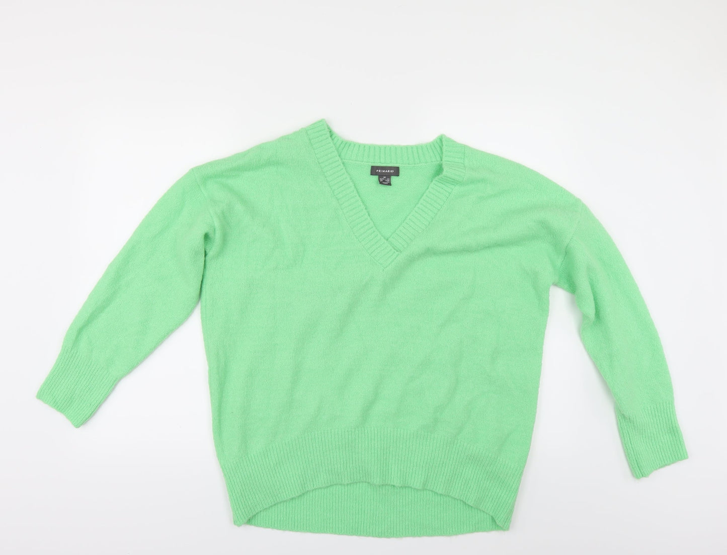 Primark Womens Green   Pullover Jumper Size XS