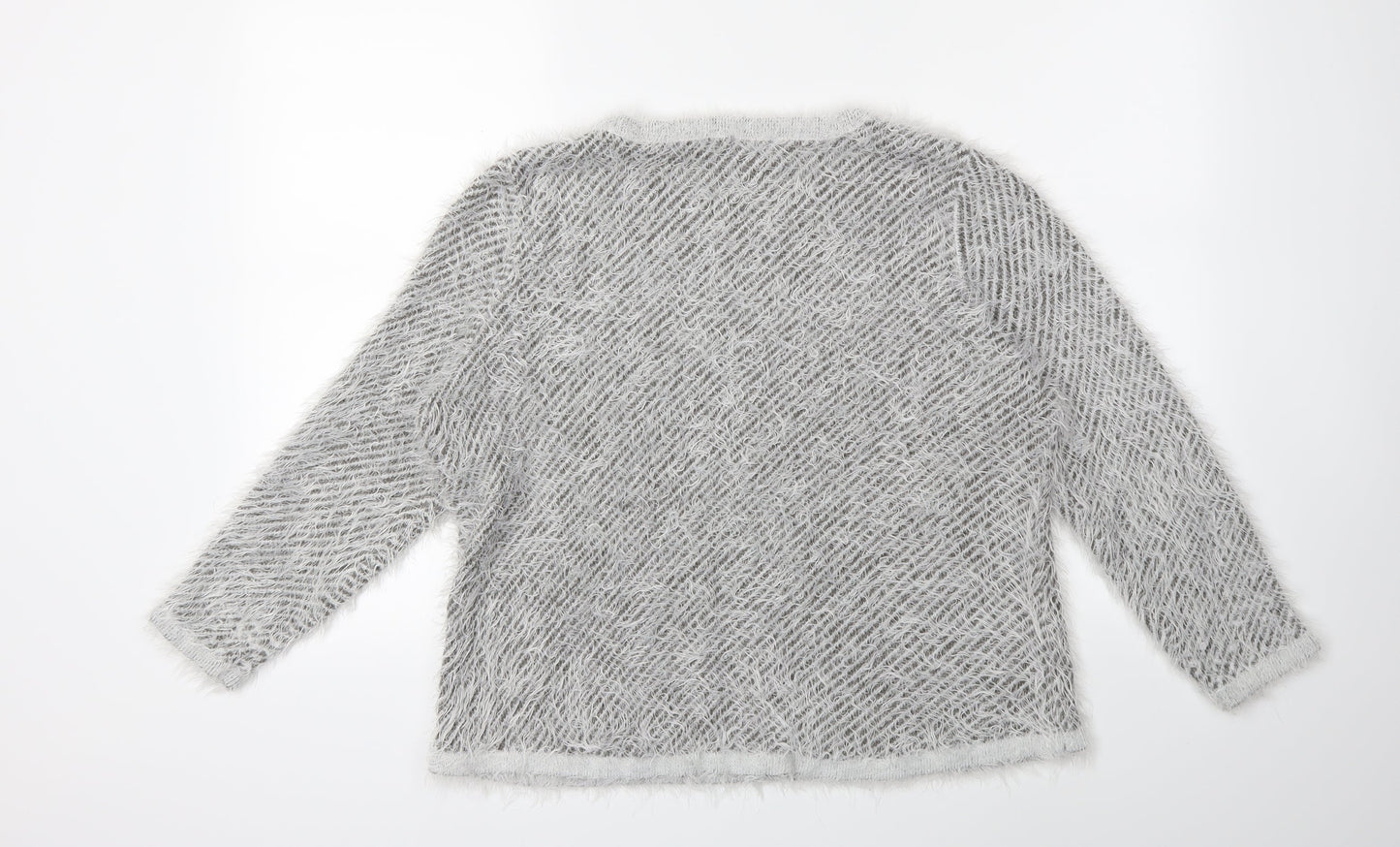 Klass Womens Grey   Pullover Jumper Size L