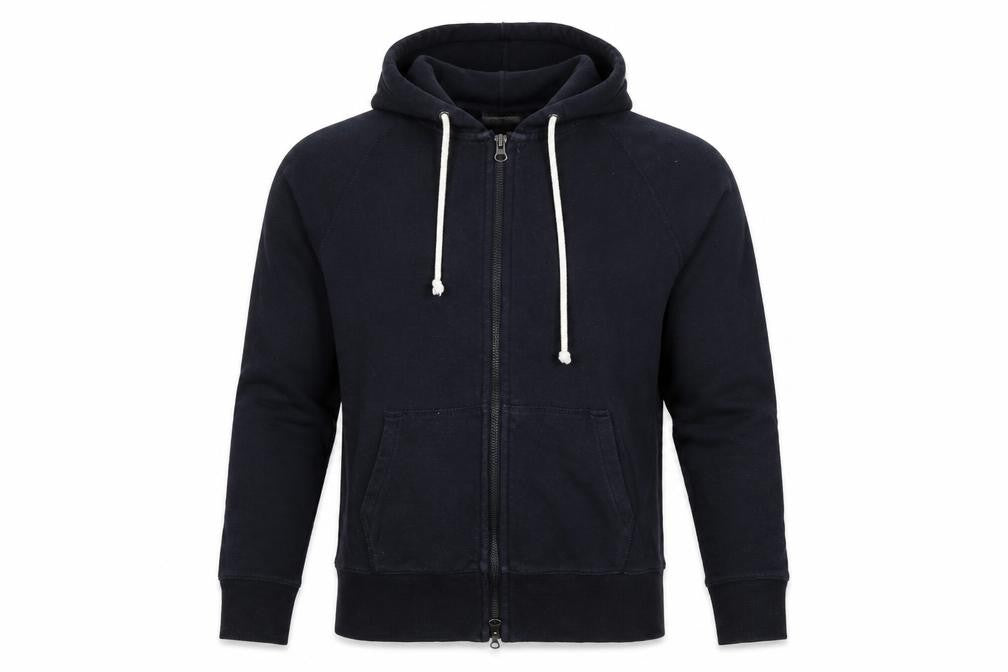 Preworn Boys Blue   Full Zip Hoodie Size M