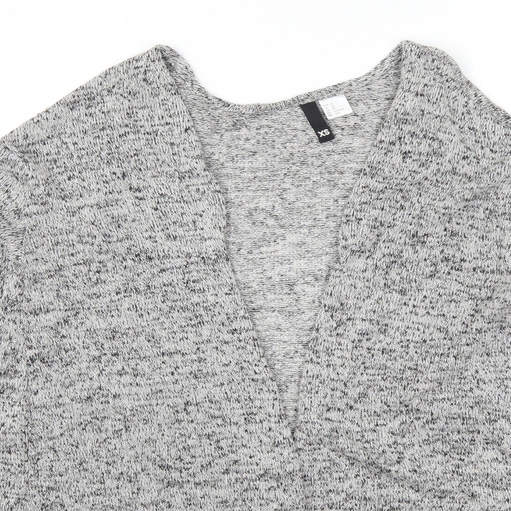 H&M Womens Grey   Cardigan Jumper Size XS