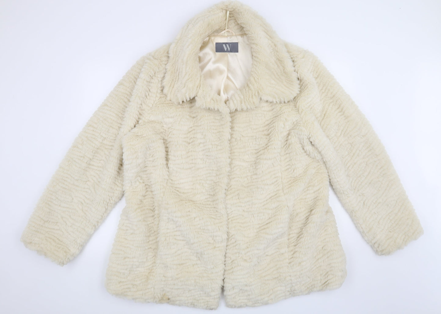 BHS Womens Beige   Overcoat Coat Size XL