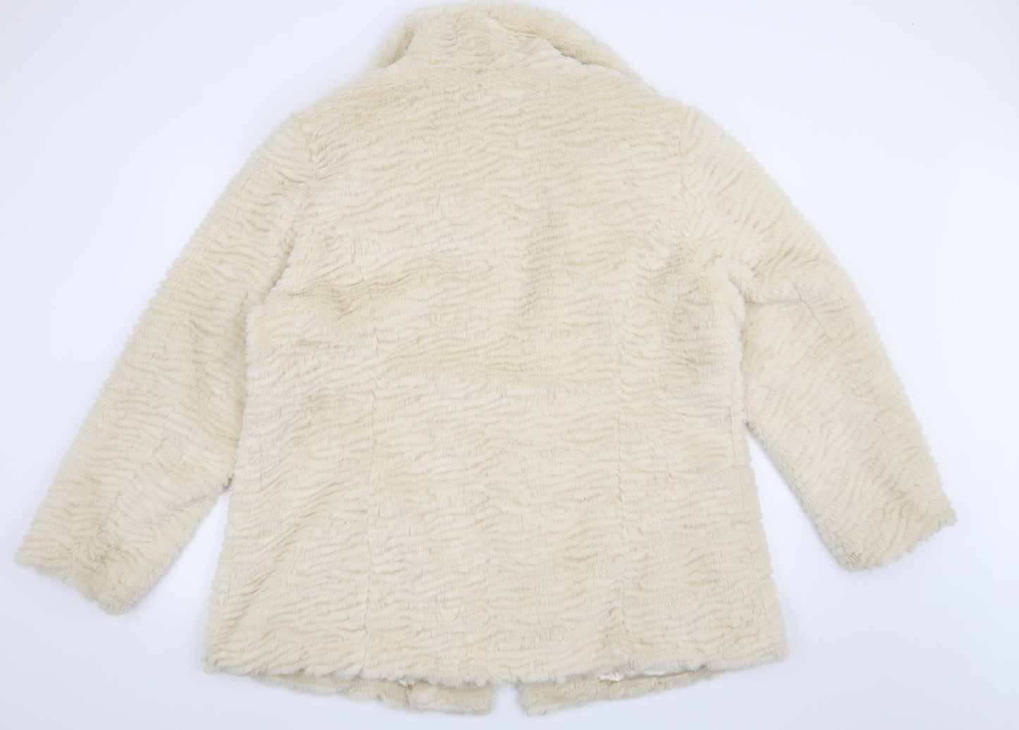 BHS Womens Beige   Overcoat Coat Size XL