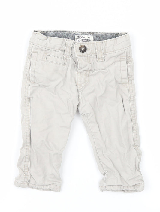 Zara Boys Green    Jeans Size 3-6 Months