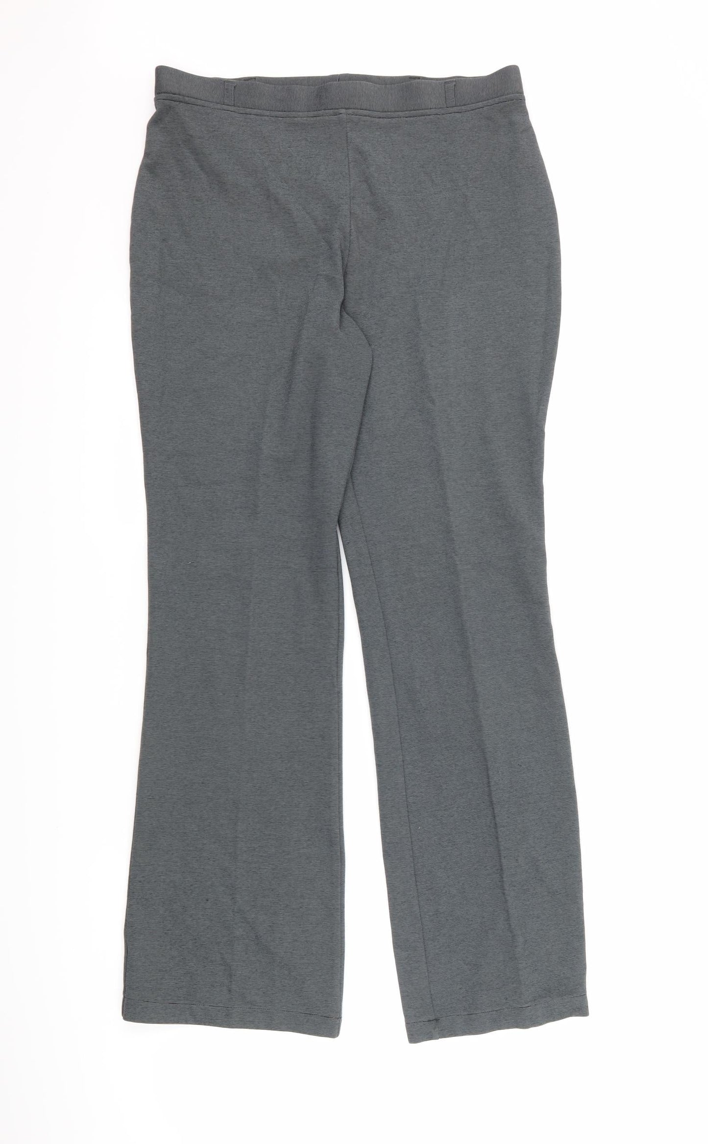 Marks and Spencer Womens Grey   Trousers  Size 12 L28 in