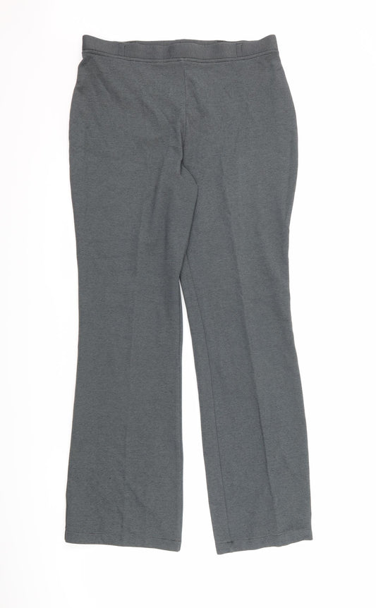 Marks and Spencer Womens Grey   Trousers  Size 12 L28 in