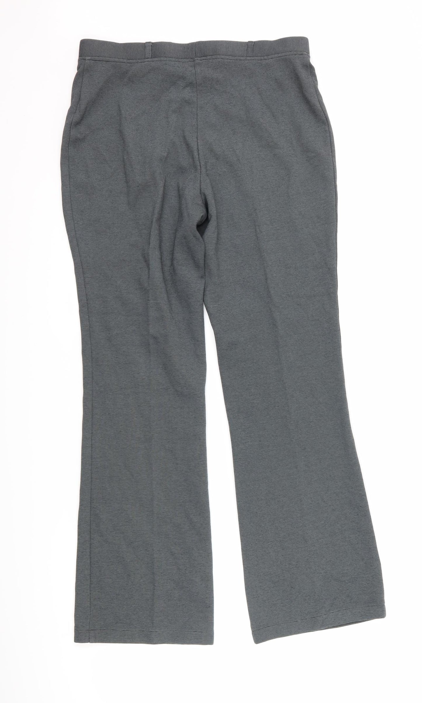 Marks and Spencer Womens Grey   Trousers  Size 12 L28 in