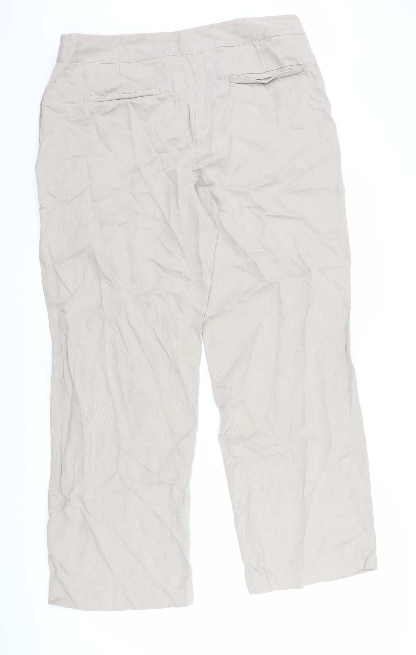 Marks and Spencer Womens Brown   Trousers  Size 16 L29 in
