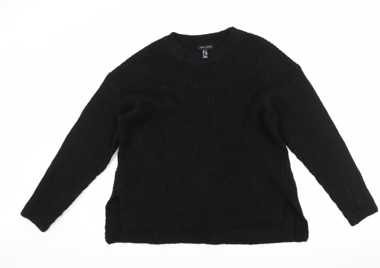 New Look Womens Black   Pullover Jumper Size M