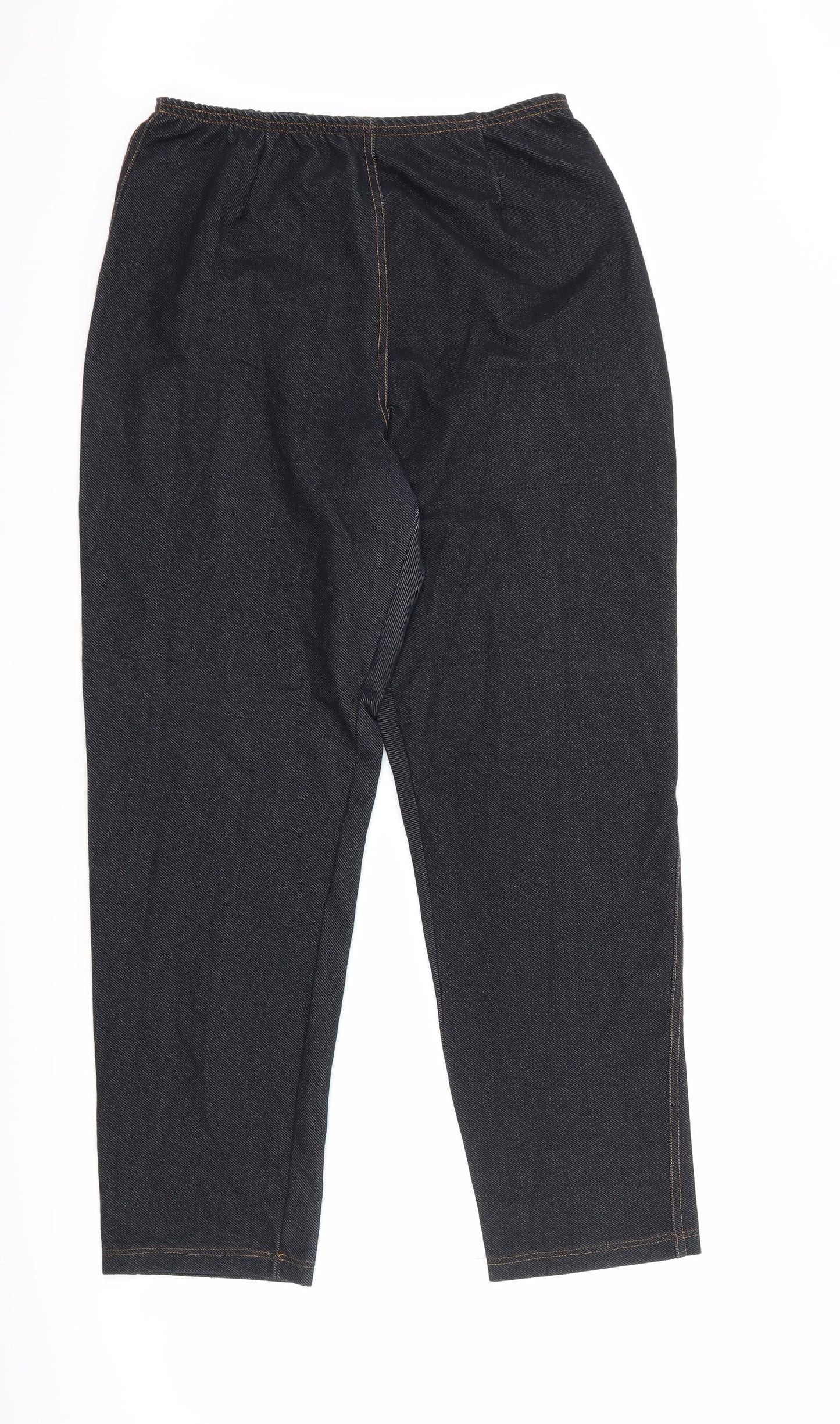CRIATIFF Womens Blue   Jegging Trousers Size M L27 in