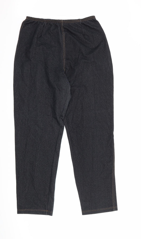 CRIATIFF Womens Blue   Jegging Trousers Size M L27 in